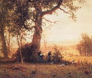 Albert Bierstadt, Attack on a Picket Post
